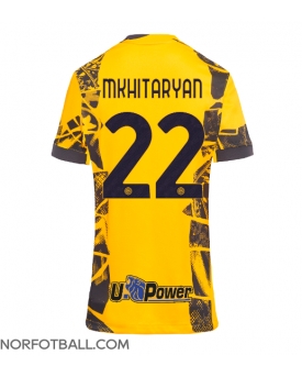 Billige Fotballdrakt Inter Milan Henrikh Mkhitaryan #22 Replika Tredjedrakt Dame 2024-25 Kortermet